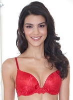 After Eden Eve Light Lace gel bra red