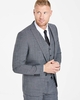 Grey Shape Memory Yarn Textured Jacket R