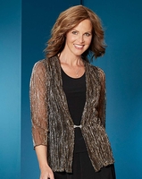 2 in 1 Plisse and Jersey Top