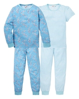 KD Girls Pack of Two Pyjamas