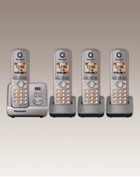 Quad Cordless Phone - Answering Machine