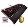 Corsair Vengeance K70 Silver Cherry MX Red Mechanical Gaming Keyboard