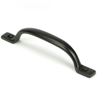 Aged Bronze Slim Sash Pull