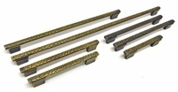 Antique Brass Mosaic Pull Handle