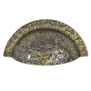 Antique Brass Nautilus Drawer Pull
