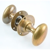 Antique Brass Oval Door Knobs
