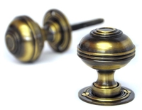 Antique Brass Windsor Door Knobs
