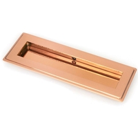 Art Deco Rectangular Pull - Polished Bronze