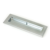 Art Deco Rectangular Pull - Satin Chrome