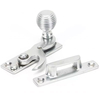 Beehive Sash Fastener - Satin Chrome