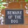 Beware Of The Dog Sign