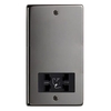 Black Nickel Dual Volt Shaver Socket