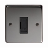 Black Nickel Unswitched Fuse - 13 Amp