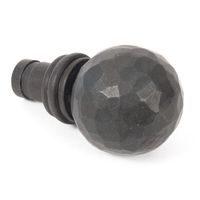 Blacksmith Beeswax Beaten Ball Curtain Finial