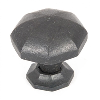 Blacksmith Beeswax Octagonal Cabinet Knob