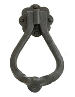Blacksmith Beeswax Pear Door Knocker
