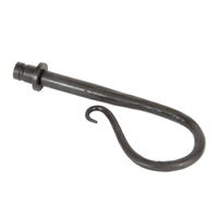 Blacksmith Beeswax Shepherds Crook Curtain Finial