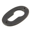 Blacksmith External Beeswax Oval Euro Escutcheon