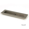 Blacksmith Pewter Patina Plain Rectangular Pull