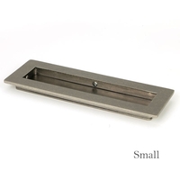 Blacksmith Pewter Patina Plain Rectangular Pull