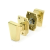 Brass Art Deco Door Knobs