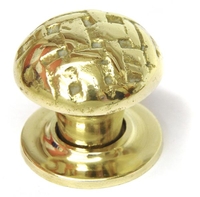 Brass Lattice Cabinet Knob