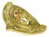 Brass Pagan Tie Drawer Pull