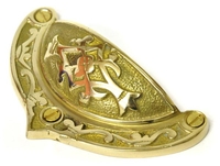 Brass Pagan Tie Drawer Pull