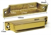 Brass Rim Lock Keep Number 4