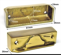 Brass Rim Lock Keep Number 7
