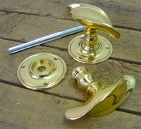 Brass Twist Door Knobs