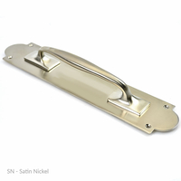 Croft 1651R Pull Handle On Shaped Plate
