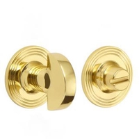 Croft 2242 Half Moon Turn and Release Reeded Covered Rose