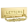 Croft 6358 Engraved Letter Plate with Handle