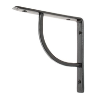Curved Bracket - Black Finish