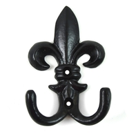 Fleur De Lys Double Hook