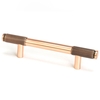 Half Brompton Pull Handle - Polished Bronze