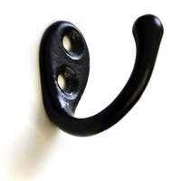 Kirkpatrick 357 Smooth Single Loop Coat Hook