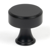 Matt Black Scully Cabinet Knob