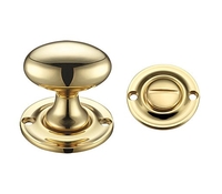 Milton Bathroom Turn and Release - Polished Brass Finish