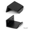 Moore Edge Pull - Matt Black