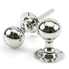 Nickel Round Door Knobs