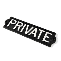 Private Sign