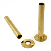 Radiator Pipe Sleeve Cover - Unlacquered Brass