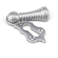 Satin Chrome Beehive Escutcheon