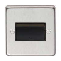 Satin Stainless Steel Fan Isolator Switch