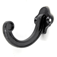 The Times Coat Hook - Black Finish