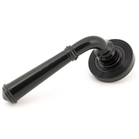 Traditional Blacksmith Regency Lever Door Handle on Beehive Rose Set -