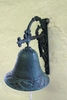 Verdi-Gris Curvy Bracket Bell