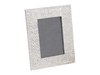 Curzon Woven Silver Metal Photo Frame